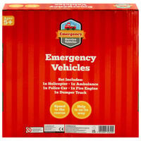 Emergency Vehicles Set: Pack of 5