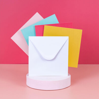 Violet Studio Rainbow Blooms Blank Cards & Envelopes: 6” x 6” image number 2