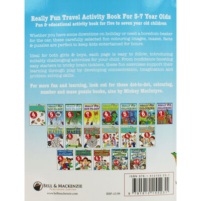 Really Fun Travel Activity Book: For 5-7 Years image number 3