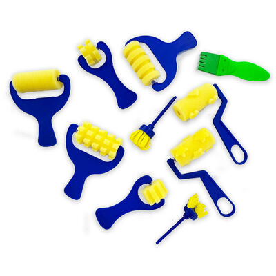 Sponge & Roller Set: Pack of 10 image number 2