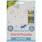 Crayola Colour Your Own Puzzle: Assorted image number 1