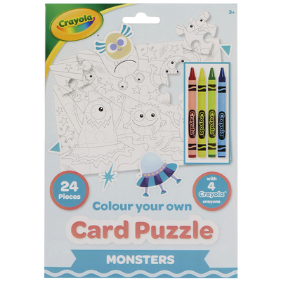 Crayola Colour Your Own Puzzle: Assorted image number 1