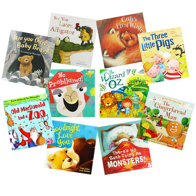Sleepytime Stories - 10 Kids Picture Books Bundle image number 1