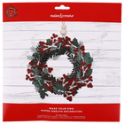 Make Your Own Festive Paper Wreath Decoration image number 1