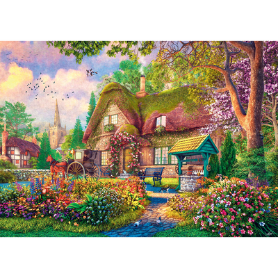The Cottage Bloom 1000 Piece Jigsaw Puzzle image number 2