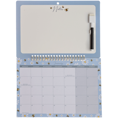 Bee Memo Board with Pen 2027 image number 1