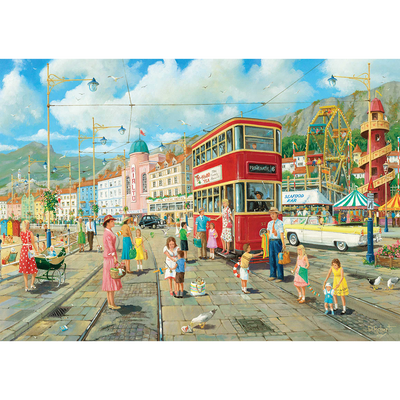 The Promenade 1000 Piece Jigsaw Puzzle image number 2