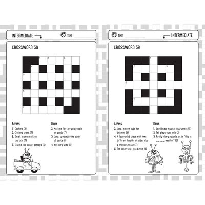 Crossword Challenges For Clever Kids image number 2