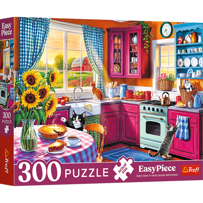 Morning in the Kitchen 300 Piece Jigsaw Puzzle image number 1