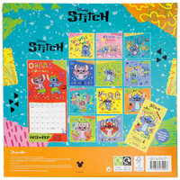 Disney Stitch 2026 Square Calendar