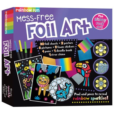 Creative Kids Sparkle Foilz, The Mess Free Foil Art Kit Art Set For Kids  New!