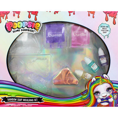 Poopsie Slime Surprise Rainbow Soap Moulding Set image number 2