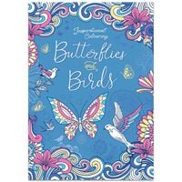 Inspirational Colouring: Butterflies and Birds