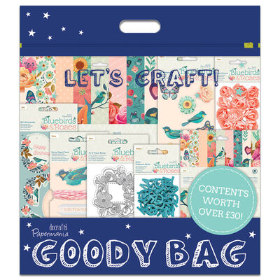 Bluebirds and Roses Goody Bag image number 1