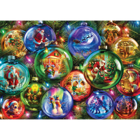 Christmas Baubles 1000 Piece Jigsaw Puzzle