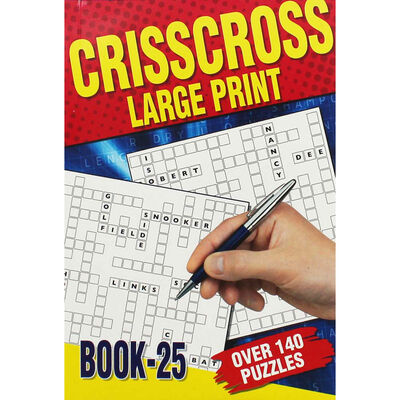 Large Print Criss Cross - Books 21-28 image number 1