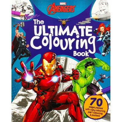 Marvel Avengers The Ultimate Colouring Book image number 1