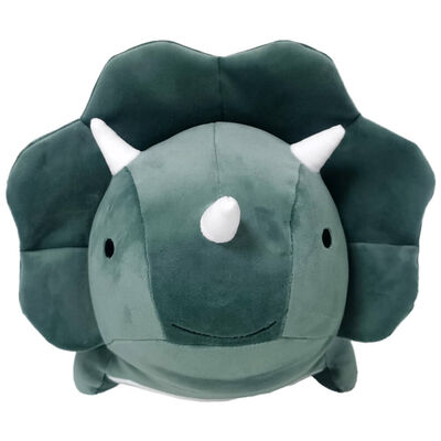 PlayWorks Hugs & Snugs Plush Toy: Green Dino image number 1