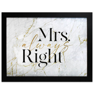 Mrs Always Right Cushion Lap Tray image number 1