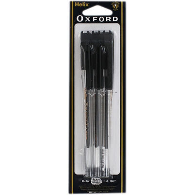 Black Oxford Ballpoint Pen 6p image number 1