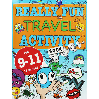 Really Fun Travel Activity Book for 9 to 11 Year Olds image number 1