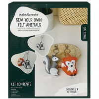 Sew Your Own Felt Animals Kit