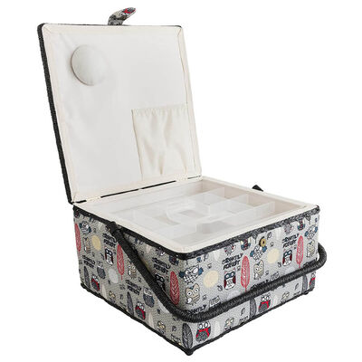 Korbond Nightly Forest Extra Large Sewing Basket image number 3