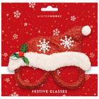 Festive Santa Glasses image number 1