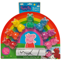 Peppa Pig Rainbow Crayons