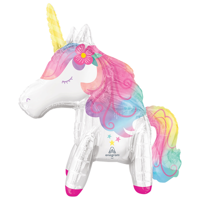Enchanted Unicorn Foil Balloon image number 1