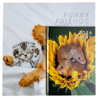 Furry Friends 2026 Calendar & Diary Set