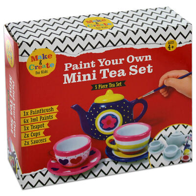 Paint Your Own Mini Tea Set image number 1