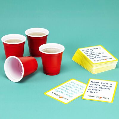 Tongue Tied Adult Drinking Game image number 3