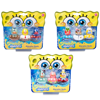 SpongeBob Sqaurepants Character Ducks: Pack of 3 image number 4