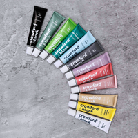 Crawford & Black Pastel Acrylic Paints: Pack of 12