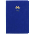 A5 Case Bound PU Zodiac Cancer Lined Journal image number 1
