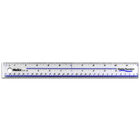 Helix Transparent Shatter Resistant 30cm Ruler image number 1
