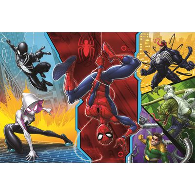 Spider-Man 100-Piece Jigsaw Puzzle, for Families and Kids Ages 4 and up