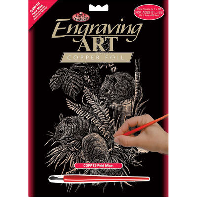 Field Mice Engraving Art image number 1