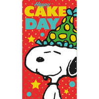 Peanuts Cake Day Birthday Card