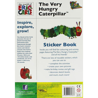 The Very Hungry Caterpillar Sticker Book image number 2