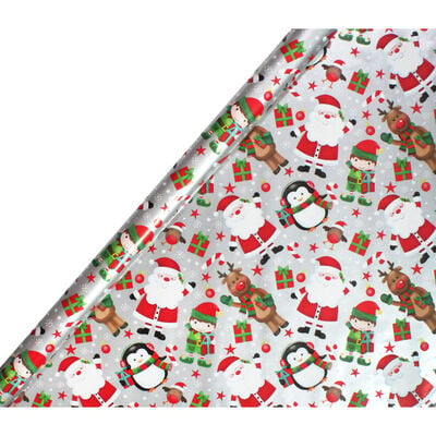Christmas Gift Wrap - 10M - Assorted image number 1