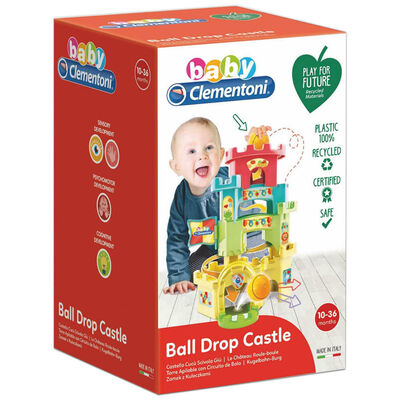 Clementoni Drop & Roll Fun Castle image number 1