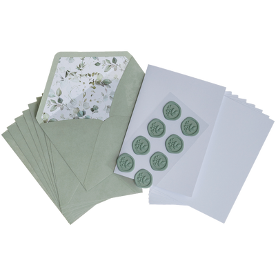 Eucalyptus Green Letter Set: Pack of 8 image number 1