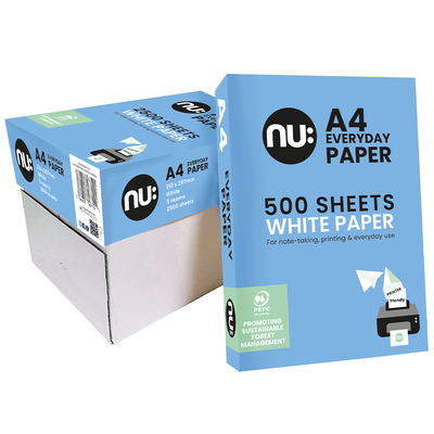 NU: Everyday A4 Copier Paper: 500 Sheets image number 2