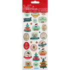 Retro Christmas Sentiment Stickers image number 1