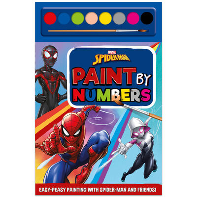 Marvel Spiderman: Paint By Numbers image number 1
