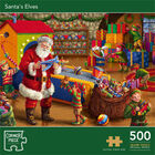 Santa’s Elves 500 Piece Jigsaw Puzzle image number 1