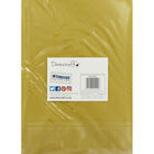 Metallic Gold Blank Cards with Envelopes - 5 x 7 Inches image number 4