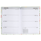 A6 Wildflower 2026 Week to View Casebound Diary image number 2